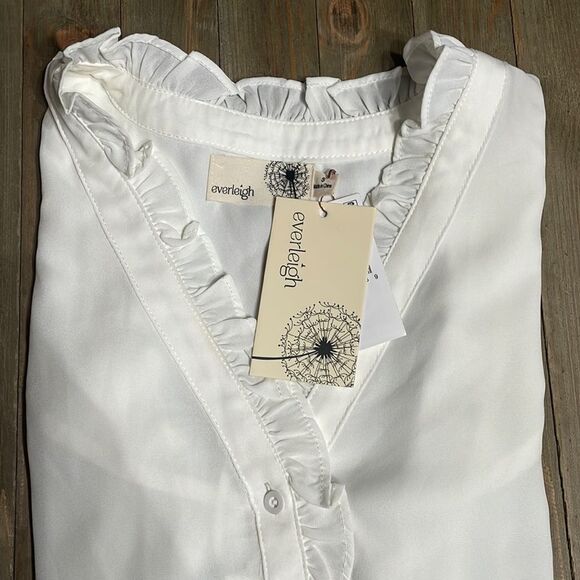 Everleigh Ruffled Tank Blouse - Picture 4 of 7